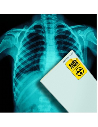 Cloison de protection contre les rayons X sans plomb