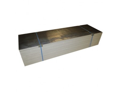 Plaque de plâtre plombée 0,5mm BA13 RX 2500x600mm