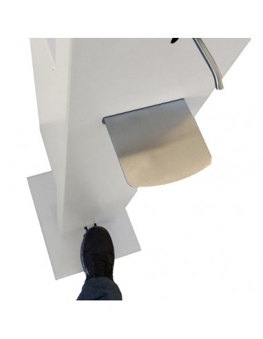 Station de distribution de solution hydroalcoolique 5 litres Station de distribution de solution hydroalcoolique 5 litres