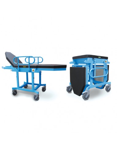 Brancard amagnétique hauteur fixe pliable compatible 7 T Brancard amagnétique hauteur fixe pliable compatible 7 T