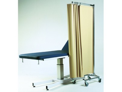 Rideaux de séparation en tisu avec support mobile