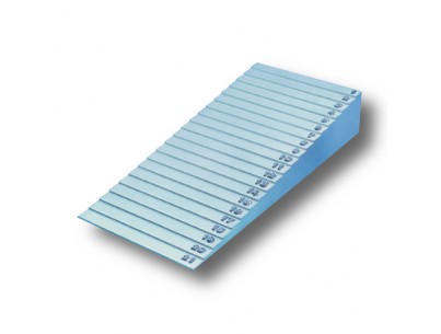 Échelle d'absorptivité 21 marches en aluminium pour film radiographique