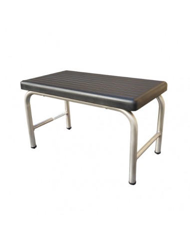 Marchepied médical inox 1 marche Marchepied médical inox 1 marche