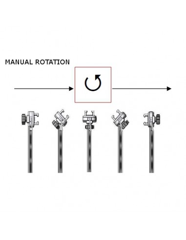 Bavolet anti-x double articulation sans rail porte accessoires avec protection haute amovible Bavolet anti-x double articulation sans rail porte accessoires avec protection haute amovible