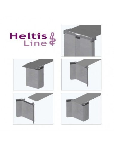 Bavolet anti-x pour tête ou pied de table équipée d'un plan carbone Bavolet anti-x pour tête ou pied de table équipée d'un plan carbone