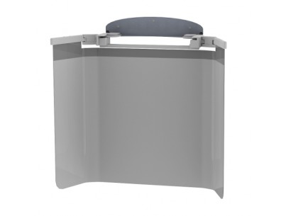 Bavolet anti-x pour tête ou pied de table équipée d'un plan carbone