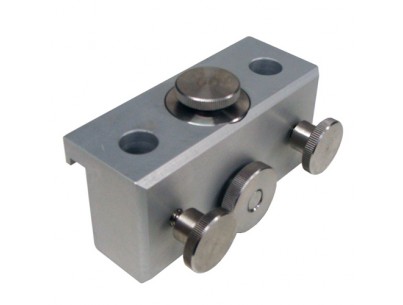 Clameau support 2 accessoires pour tables avec rail 25x10