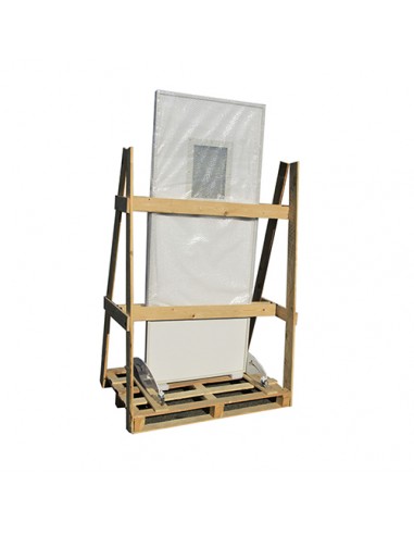 Paravent mobile anti-x économique largeur 80cm et vitrage 30x40cm Paravent mobile anti-x économique largeur 80cm et vitrage 30x40cm