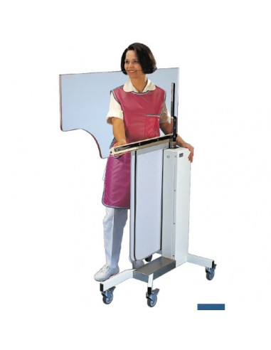 Écrans de protection contre les rayons X pour le bas du corps avec un écran  supérieur amovible