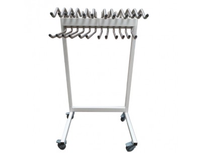 Wheeled rack SHIFT 12 Aprons - casters diam. 100mm