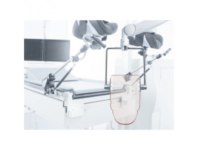 Double arm compensated 950+910mm with X-Ray Shield for urology or HSG Shield 280x400mm Laterally guided