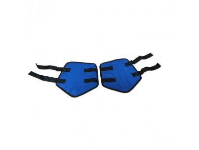 Pair of forearm shields EVAL 0.50mm Length 32.5cm- 2 velcro closure wrist 20cm - elbow 32cm