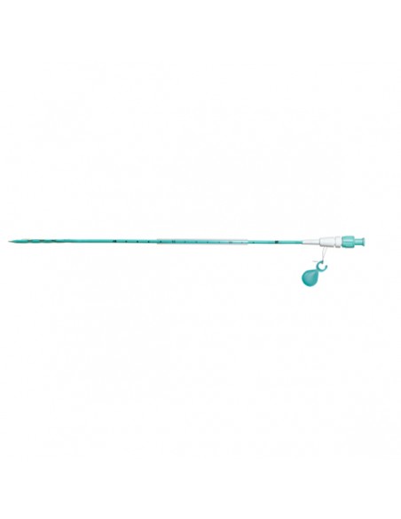 Skater Single Step cath lock Pigtail 14Fx25cm 14G Trocar (box 5) Accepts ,038'' Guidewire