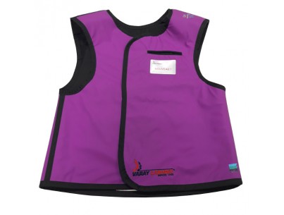 Veste INNOVA -XXL- 0,35/0,25- rose 51- poitrine max 120cm long 71cm matière sans plomb ultra légère