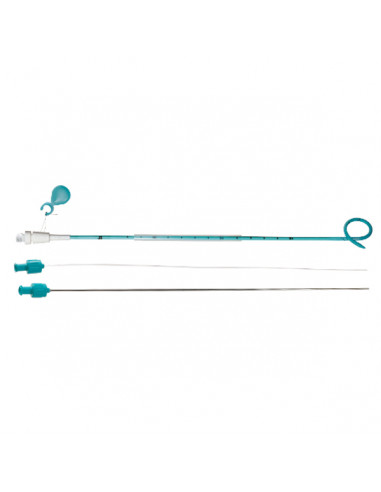 SKATER drainage catheter All Purpose 7Fx15cm locking and trocar 18G Accepts .035' guidewire (box 5)