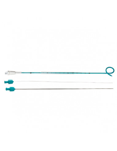 SKATER drainage catheter All Purpose 12Fx20cm non lock and trocar 14G Accepts .038' guidewire (box 5)