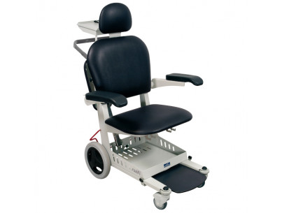 SWIFI transfer patient chair width 60cm max load capacity 200 Kg pull-down arms and foot rest incl.