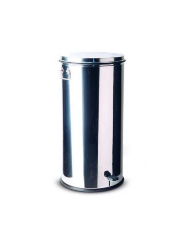 Stainless steel pedal bin 70 liters Stainless steel pedal bin 70 liters