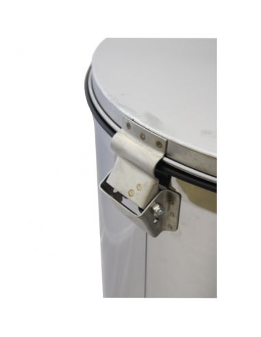 Stainless steel pedal bin 70 liters Stainless steel pedal bin 70 liters