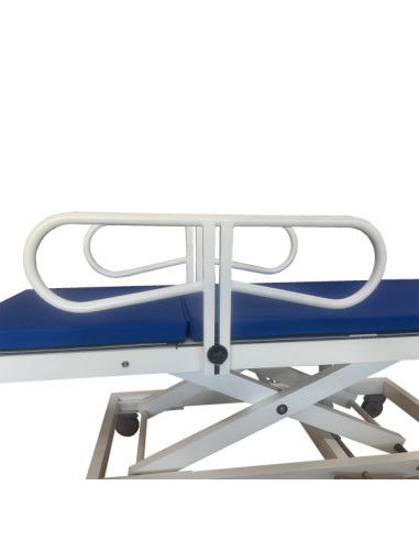 Non-magnetic stretcher with hydraulic adj height for MRI room max. load 180kg Non-magnetic stretcher with hydraulic adj height for MRI room max. load 180kg