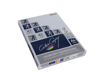 Papier COLOR COPY GLOSSY laser brillant A3 170g radio scanner IRM tarif ramette 250 feuilles