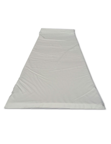 Matelas 180x60x4cm housse simili blanc caoutchouc Matelas 180x60x4cm housse simili blanc caoutchouc