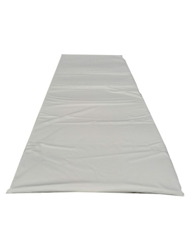 Mattress 180x60x4cm with thermoplastic cover in white pvc Mattress 180x60x4cm with thermoplastic cover in white pvc