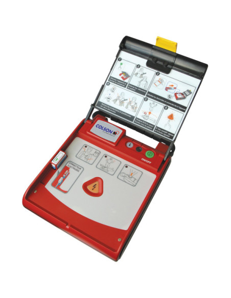 External automatic defibrillator def-i battery operated 1 pair electrodes included