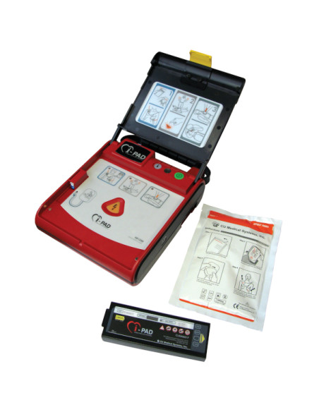 External automatic defibrillator def-i battery operated 1 pair electrodes included