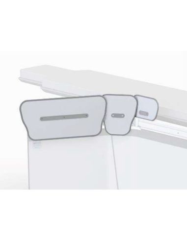 Set three lift-off top shields 24cm height/ 15cm above accessory rail 1 width 57cm + 2 width 27cm