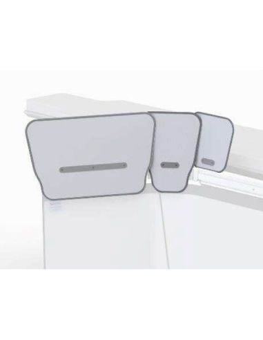 Set three lift-off top shields 24cm height/ 15cm above accessory rail 1 width 57cm + 2 width 27cm Set three lift-off top shields 24cm height/ 15cm above accessory rail 1 width 57cm + 2 width 27cm