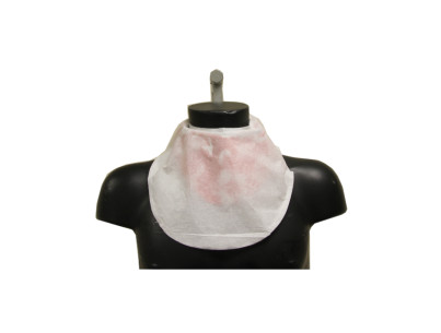 Cleaning brush for apron velcrostrips
