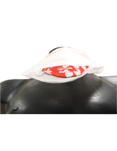 Housse à usage unique pour port du protège thyroïde sans contact bte de 20 housses hygiéniques Housse à usage unique pour port du protège thyroïde sans contact bte de 20 housses hygiéniques