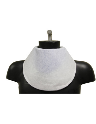 Housse à usage unique pour port du protège thyroïde sans contact bte de 20 housses hygiéniques Housse à usage unique pour port du protège thyroïde sans contact bte de 20 housses hygiéniques