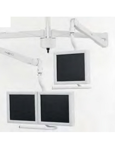 Support 1 monitor LCD 21/24 to install on arm compensated Monitor maxi 14.5 kg