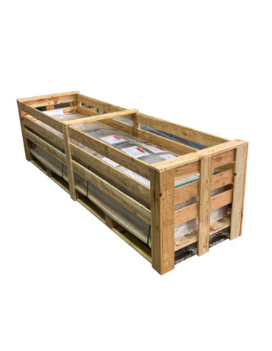 NIMP15 2600x720mm pallet For lead gypsum boards & safeboards