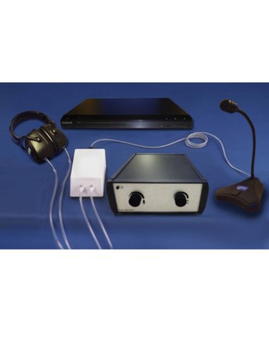 Non-magnetic audio relaxation system for MRI room 7 Tesla MR compatible