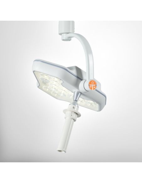 Double arm compensated with LED lamp-YLED-1F 70000 lux With sterilizable handle and power
