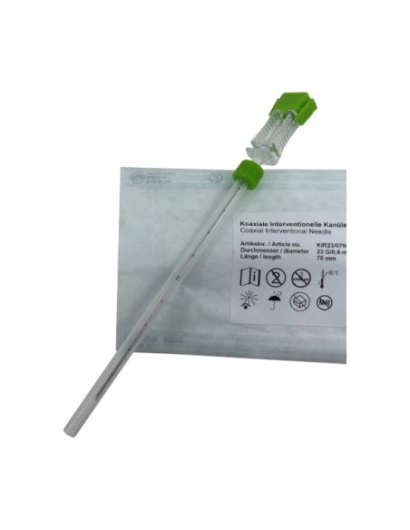 Needles L75mm D23G (0.60mm) for image-guided application (CT, X-ray) 20 pcs per boxes