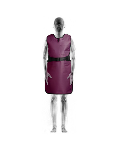 Frontal apron A10 Buckle Woman 106 cm size PL Eval lead Pb 050