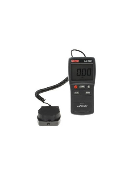 Digital luxmeter 1337 with LCD display and protection case Range from 0 lux to 20000 lux