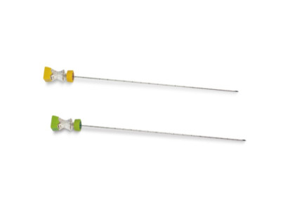 Aiguille chiba cytocan pour biopsie 18G/15cm - boite de 20 Cone luer transparent
