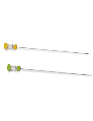 Chiba cytocan aspiration biopsy needle 18G/20cm 20 per box Transparent luer cone