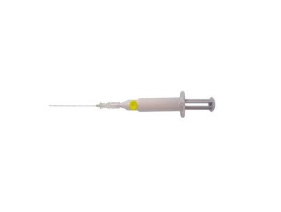 Aiguille Hepashot pour biopsie 18Gx10cm - bte de 10 Utilisation à une main