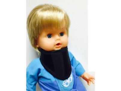 Protège thyroide Eval éq pb 0,50 mm - Pédiatrique circonférence 18 à 30cm