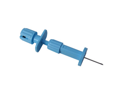 Aiguille de biopsie osseuse et moelle 15G 30mm bte de 10 Réglage de profondeur pour applications sternales et pédiatriques
