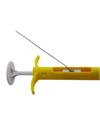 Repositionable breast Localization wire 19G x 5cm Retractable hook unic flexibility Repositionable breast Localization wire 19G x 5cm Retractable hook unic flexibility