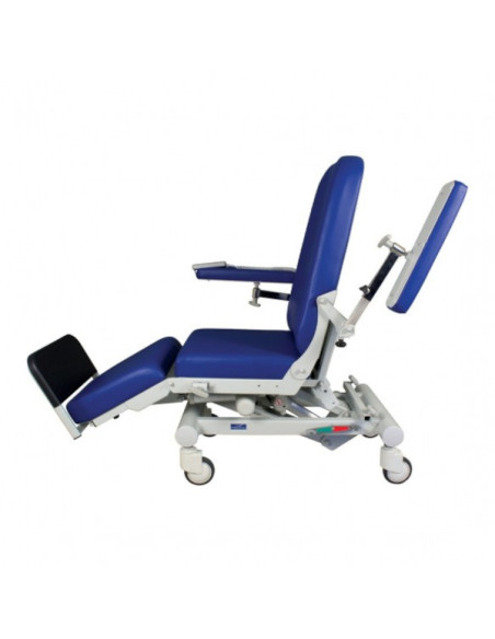 Dyalisis Polycare armchair 3 motors combined arm supports +foot rest Max load 200 kg - Height 55/84 cm