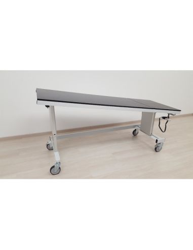 Height adjust traumatology stretcher 2 sections tilt adjustable C45 Height 550 to 800mm tilt adjustment +/- 11° Height adjust traumatology stretcher 2 sections tilt adjustable C45 Height 550 to 800mm tilt adjustment +/- 11°