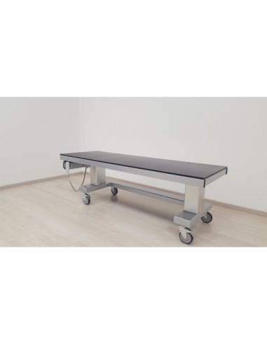 Battery power height adjustable traumatology stretcher 2 sections C55 Height 460 to 860mm Battery power height adjustable traumatology stretcher 2 sections C55 Height 460 to 860mm